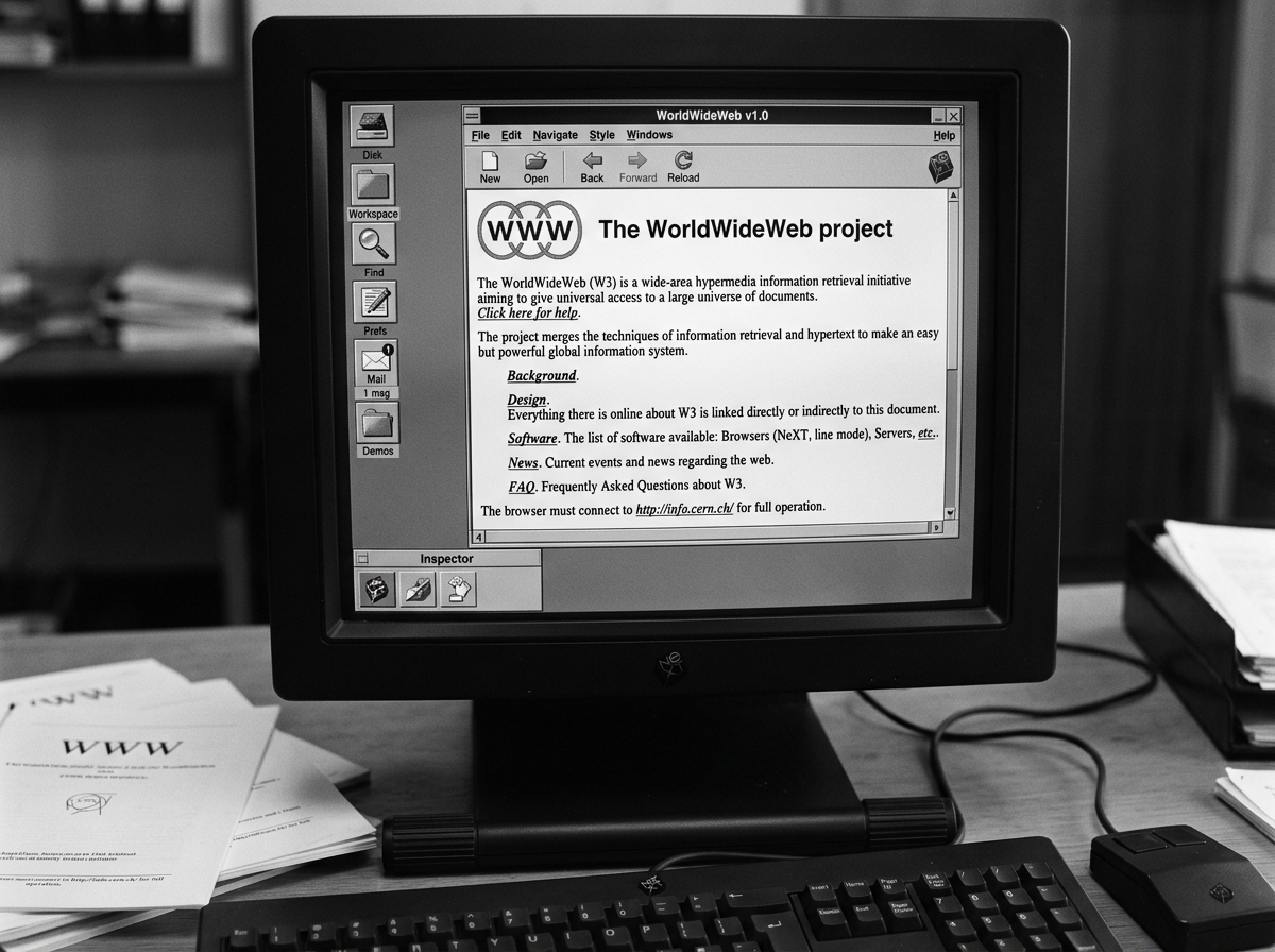 WorldWideWeb: The First Web Browser