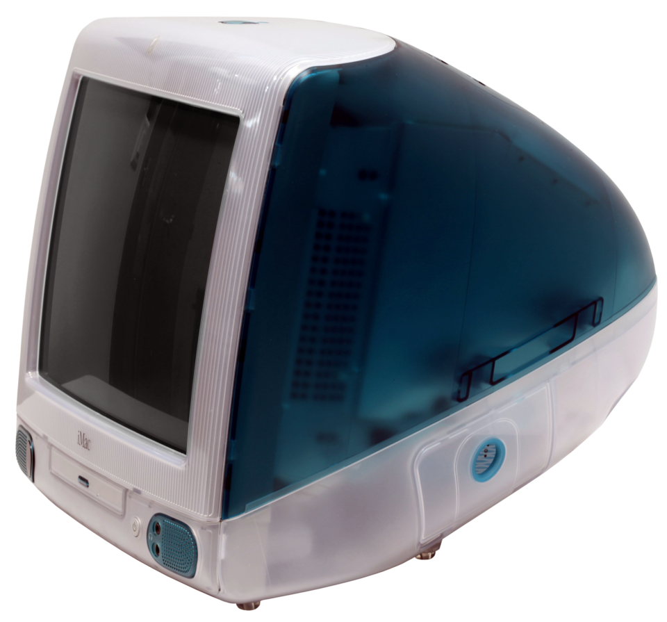 Steve Jobs Unveils the Bondi Blue iMac G3